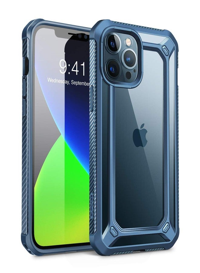 SUPCASE Unicorn Beetle EXO Series Case for iPhone 12 Pro Max (2020 Release) 6.7 Inch, Premium Hybrid Protective Clear Bumper Case(Aqua) - Image 1